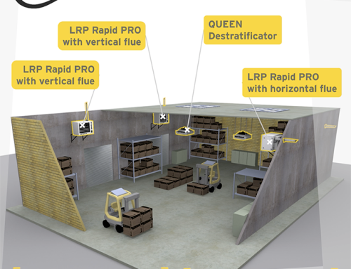 LRP RAPID PRO installed in a warehouse